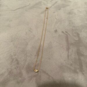 Blue Nile Bezel-Set Marquise-Cut Diamond Pendant in 14k Yellow Gold (1/5 ct.)